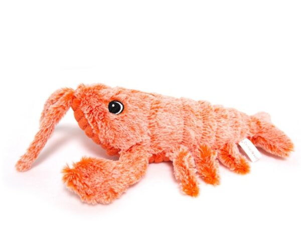 Pet Toys Electric Jumping Shrimp USB Charging Simulation Lobster Funny Cat Plush Pets Toy - Image 6