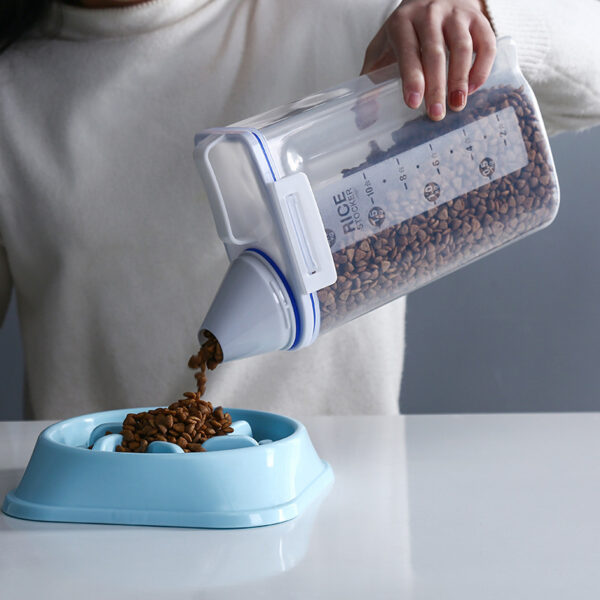 Dog Food Box Hermetically Sealed Storage Bucket Cat Food Box - Image 5