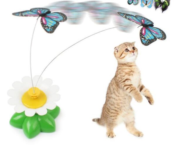 Electric Automatic Rotating Flower Pet Products - Image 4