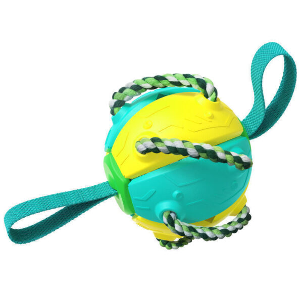 Interactive Dog Football Soccer Ball With Tabs Inflated Training Toy Outdoor Border Collie Balls Pet Products - Image 7