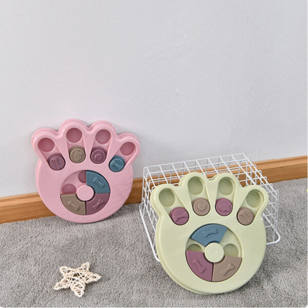 Dog Puzzle Toys Increase IQ Interactive Slow Dispensing Feeding Dog Training Games Feeder For Small Medium Dog Pet Training Toy - Image 2