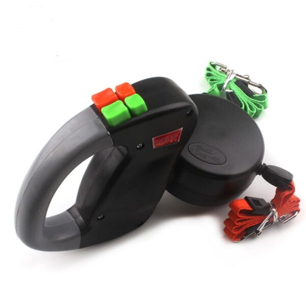 Retractable Dual Pet Dog Walking Leash - Image 10