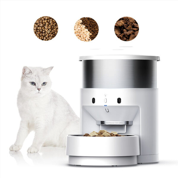 Smart Planetary Feeder Cats And Dogs Feeding Machine Pets Automatic Timing Feeding Large Feeding - Image 5